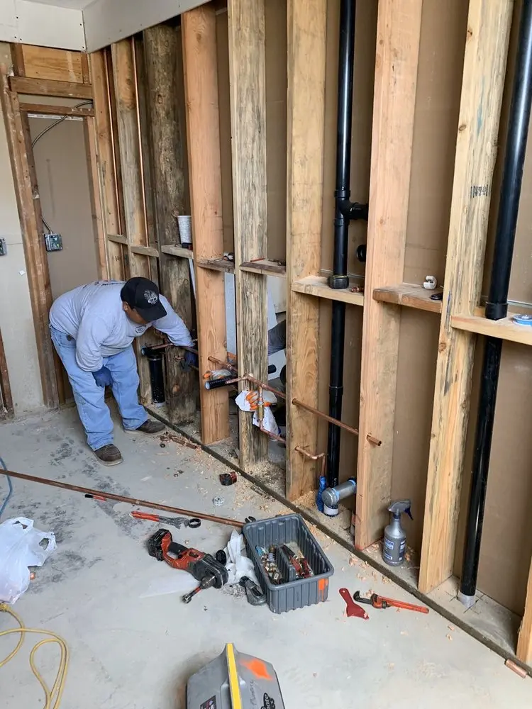 Commercial rough-in plumbing for Commercial Plumbing in South Barrington